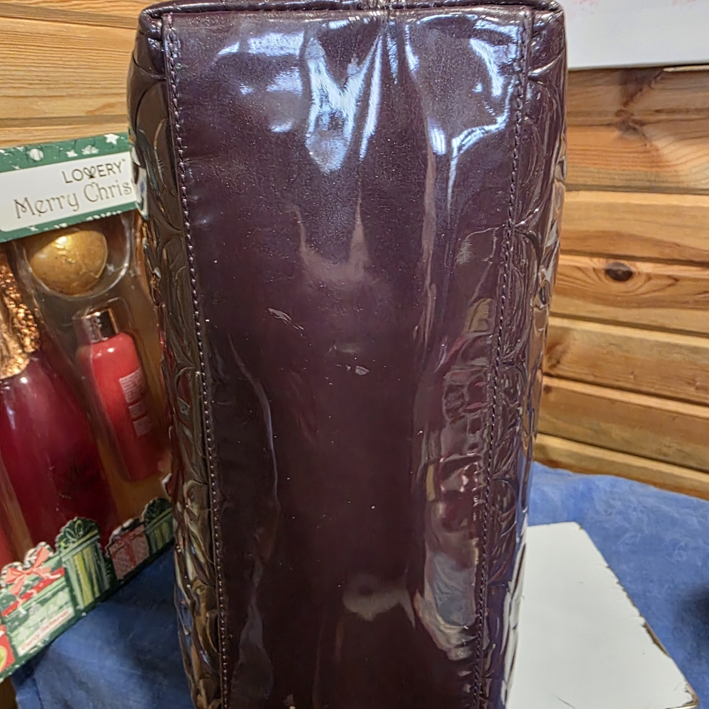 Coach Elegant Purple Designer Tote Bag - Picture 5 of 7